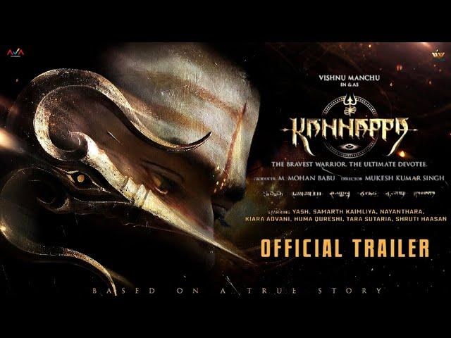 Kannappa - Official Trailer | Vishnu Manchu | Prabhas | Akshay Kumar | Mohanlal | Kajal Agarwal