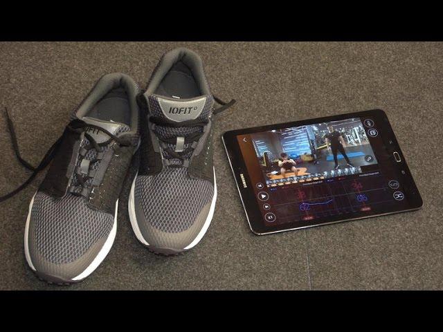 Smart shoes measure your strides, swings, and squats