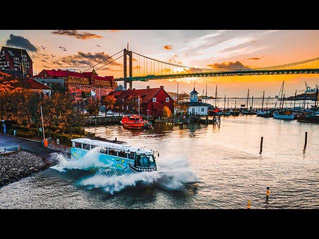 HAJBUSSEN, OCEANBUS a.k.a "the SHARK BUS" tour in GOTHENBURG in 4K