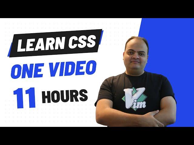 Learn CSS In One Video - تعلم CSS في فيديو واحد كورس كامل