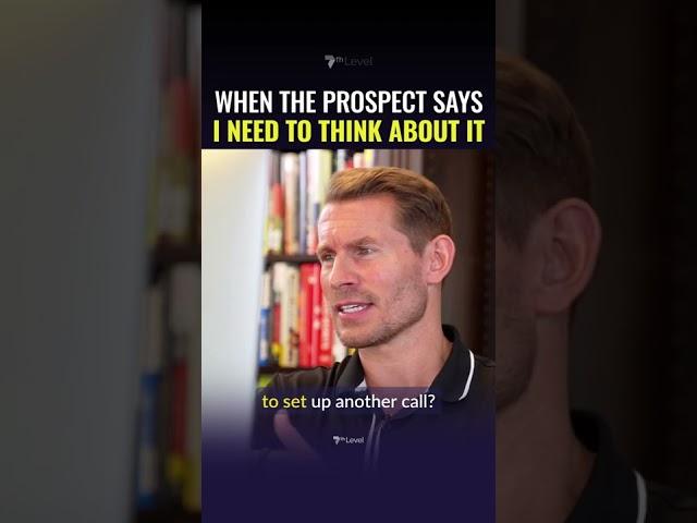 Prospect Says We Need to Think About It | Sales Tips Shorts