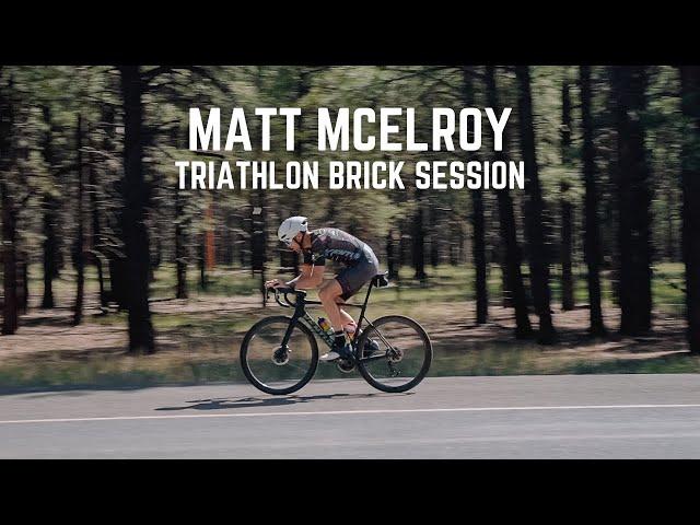 Matt Mcelroy - 3x World Cup Champion Triathlete - Brick Session