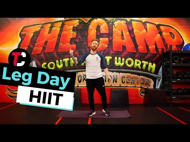 40 minute Lower Body Fat Burning HIIT Workout | No Equipment