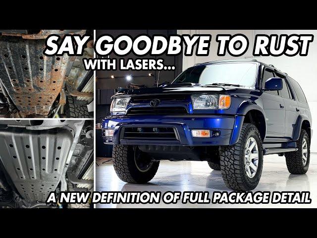 Ultimate 4Runner Detailing: Laser Cleaning Rust Removal, Dry Ice Cleaning, PPF, & More