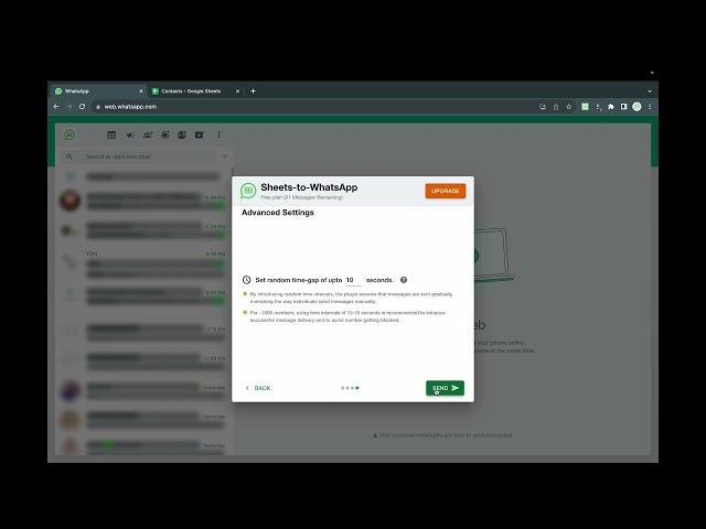 SheetWA Product Tour | Personalized Bulk WhatsApp Sender for Free | Google Sheets, Excel, CSV