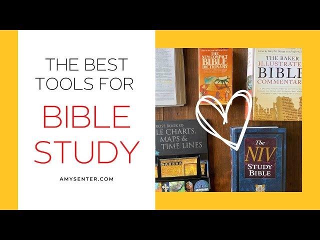The Best Bible Study Tools for Beginners