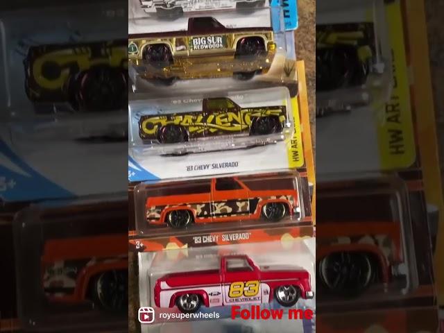 Chevy truck 83  #squarebody #chevysilverado #chevytrucks #hotwheels #hotwheelscollectors #chevy #roy