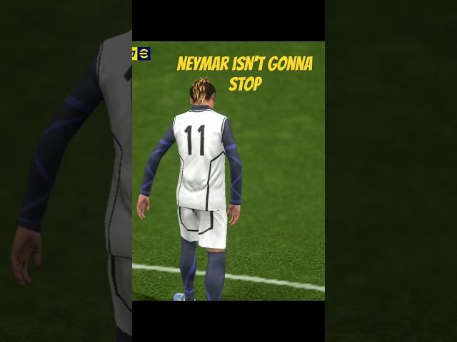 Neymar is not going to stop until he is fouled |efootball 25 #efootball #efootball2025 #pes #neymar