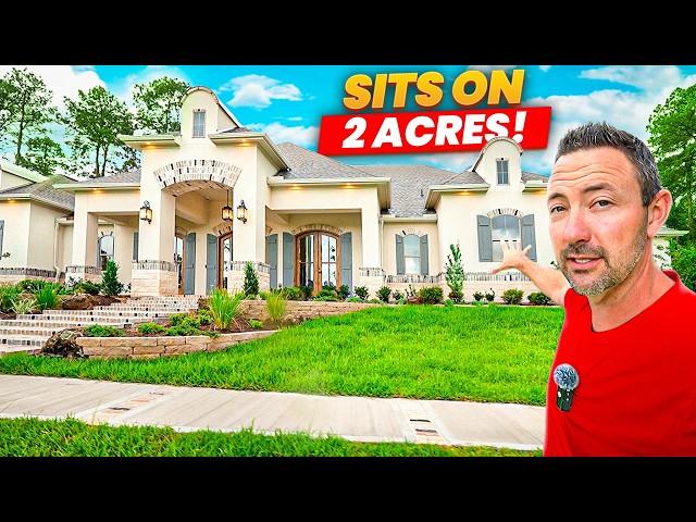 $700,000 Acreage Homes in Houston Texas UNLIKE Anything We've Ever Toured!