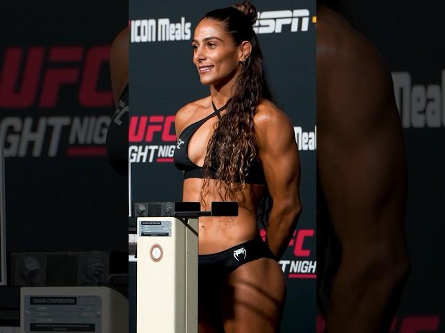  TABATHA RICCI OFFICIAL WEIGH IN UFC VEGAS 96