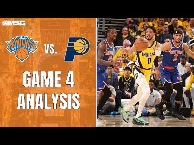 Pacers Put The Knicks On The Brink Of Elimination With Game 4 Win | New York Knicks
