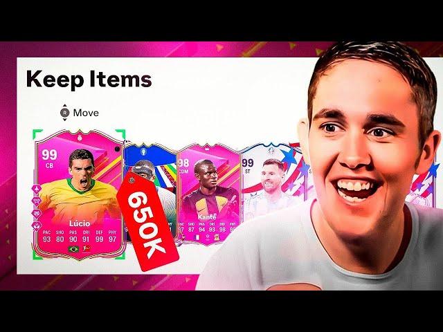 I SPENT ALL MY COINS ON THE 97+ FUTTIES GUARANTEED PACK - FC24