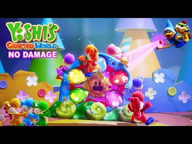 Yoshi's Crafted World Full Game Walkthrough (No Damage)