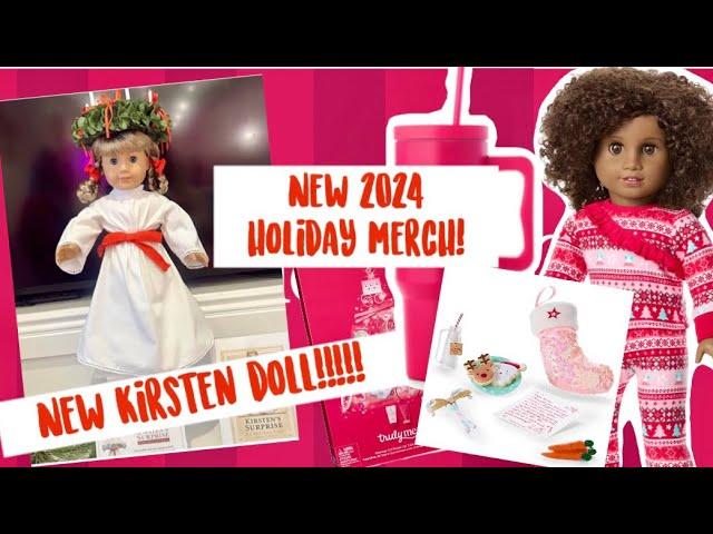 American Girl News & Leaks: New AG Holiday 2024 collection + Kirsten Collector Doll!