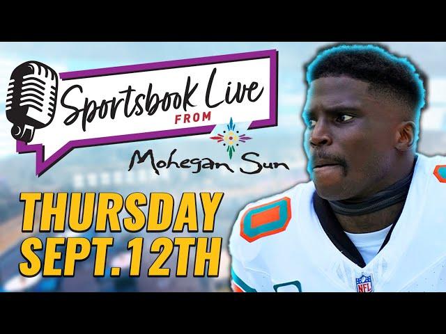 Best Bets Today (Bills-Dolphins NFL Picks) | Mohegan Sun Sportsbook Live Sept 12th 2024