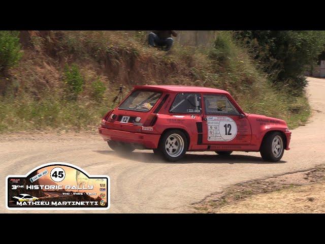 patrick  MELOT  et  anthony  MARIANI   HISTORIC RALLY  MATHIEU MARTINETTI  2024