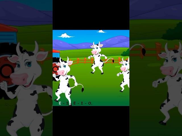 Old MacDonald | Kids Song | #cow #cartoon #nurseryrhymes #kids #animals #baby #kidssong #rhymes