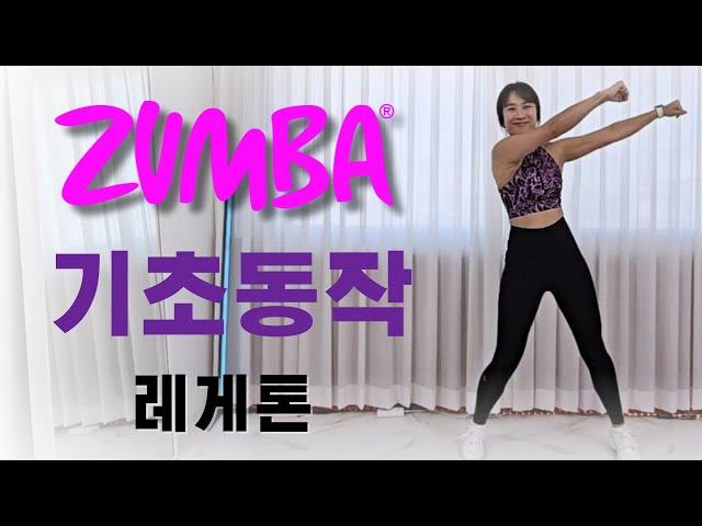 줌바 초보자를 위한 레게톤 기초 동작과 스텝을 알려 드릴께요! / zumba dance workout for beginners / Reggaeton