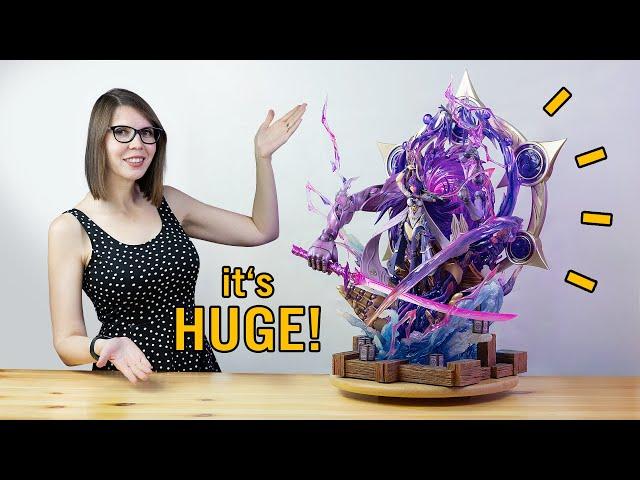 Insane Shogun Raiden Statue Unboxing! ️️