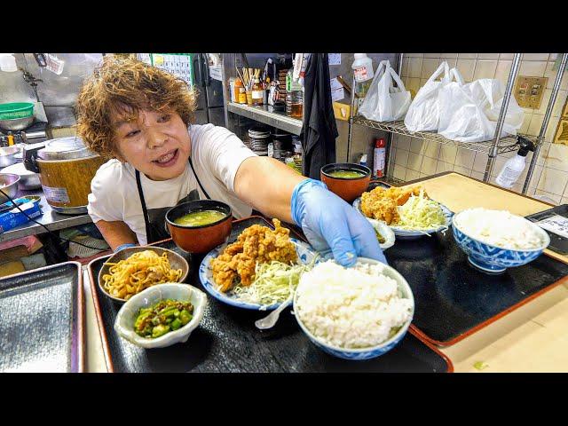 Repeat rate 120%! Workers rush in daily for the big $4.50 lunch in Hiroshima.