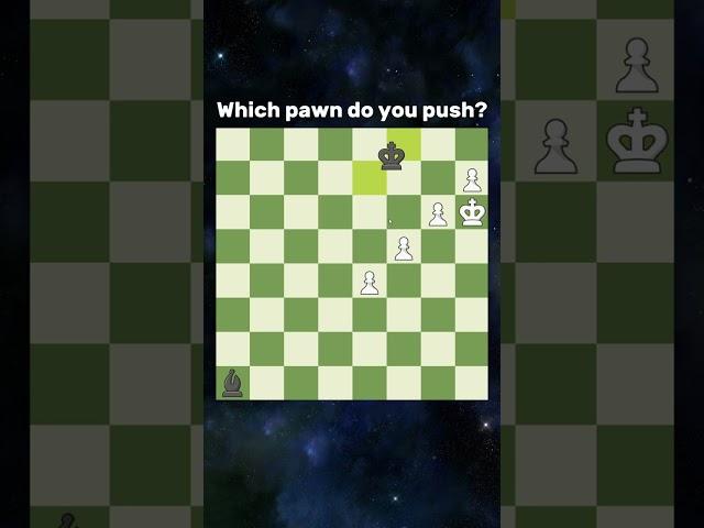 Which pawn do you push?