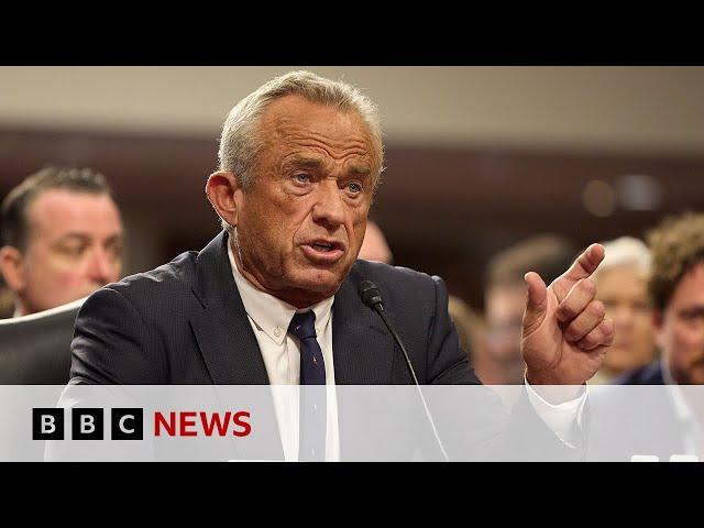 RFK Jr confirmed as US President Trump's health secretary by Senate | BBC News