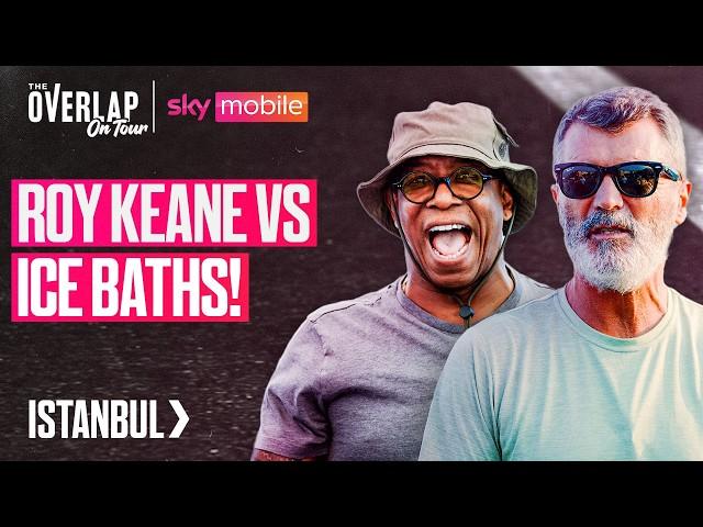 Arsenal vs Spurs Rivalry & Roy Keane on Ice Baths! | The Overlap on Tour in Istanbul | Sky Mobile