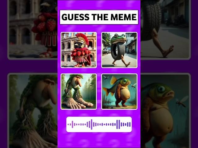 Guess The ITALIAN BRAINROT Meme By Voice  | #quiz #italianbrainrot