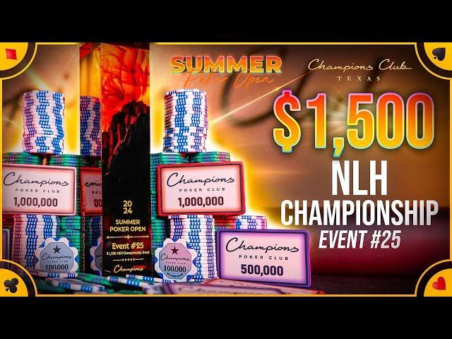 Summer Poker Open - NLH Main Event FINAL TABLE - $213,420 for FIRST PLACE!