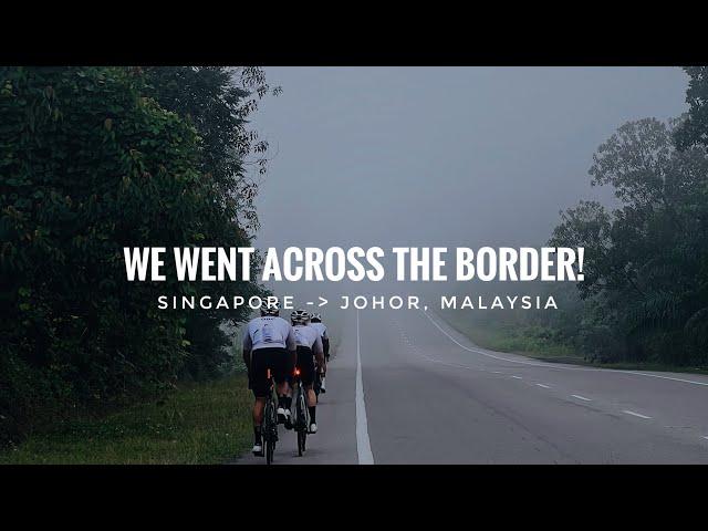 OUR FIRST RIDE ACROSS THE CAUSEWAY IN 2 YEARS | CYCLING IN MALAYSIA