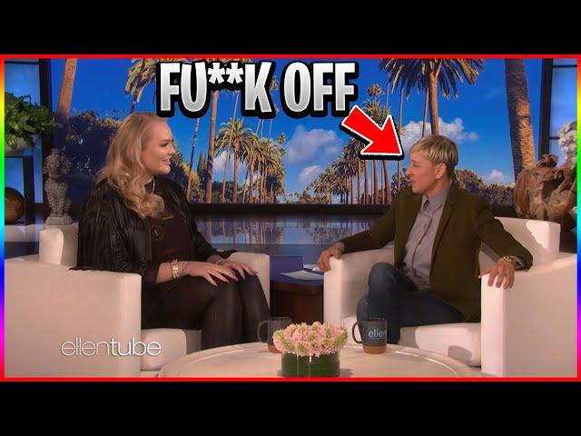 Ellen being SUPER RUDE (MOMENTS)