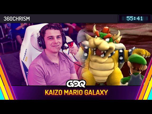 Kaizo Mario Galaxy by 360chrism  in 55:41 - Summer Games Done Quick 2024