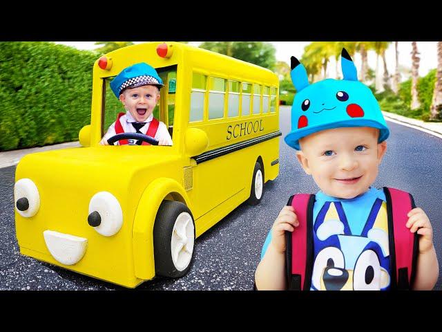 Baby Adam Wants to Go to School + More Fun Kids Videos with Adam & Oliver