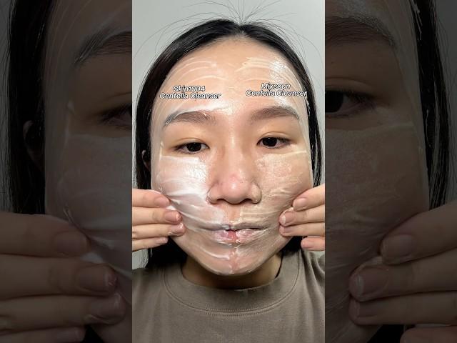 Mixsoon vs Skin1004 cleanser #skincare #skincaretips