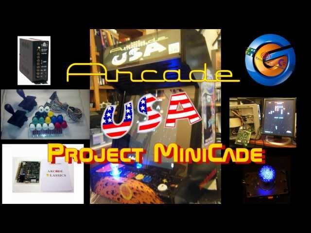 Arcade USA Project MiniCade Completion