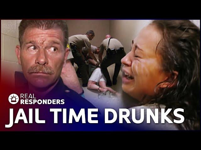 2 Hours Of Out Of Control Suspects Causing Chaos | Jail Marathon | Real Responders