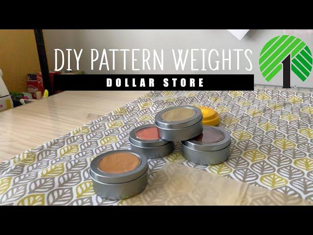 SIMT | DIY PATTERN WEIGHTS - DOLLAR STORE MAGNETIC TINS