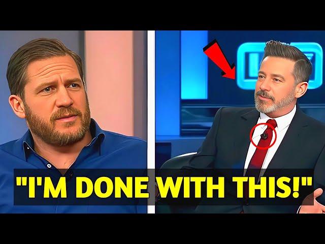 Tom Hardy EXPLODES at Jimmy Kimmel – Unseen On-Air Fight! – Tom Hardy Interview – Talk Show