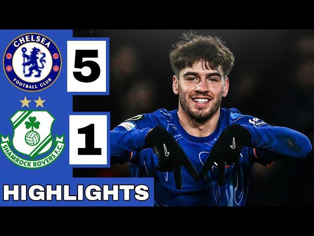 Chelsea vs Shamrock Rovers (5-1) Extended HIGHLIGHTS | Conference League