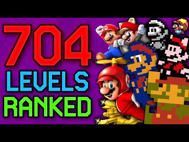 Ranking ALL 704 2D Mario Levels