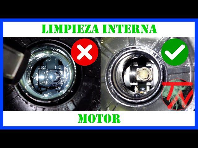 Limpieza Interna de MOTOR 🩸 Aceite Negro con Lodo