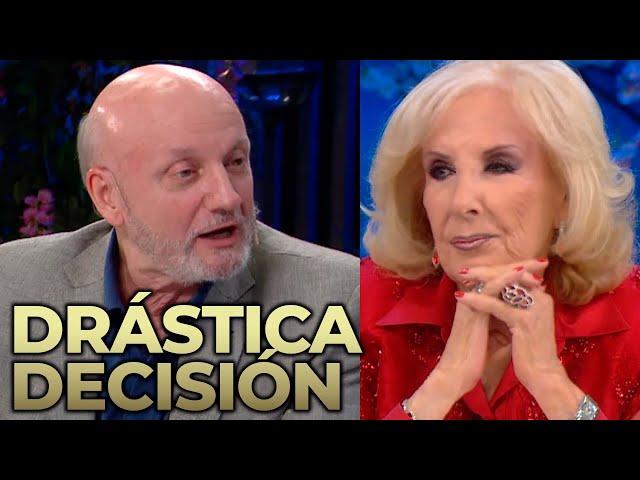 La DRÁSTICA decisión que tomó Campanella respecto a opinar de política y que dejó perpleja a Mirtha