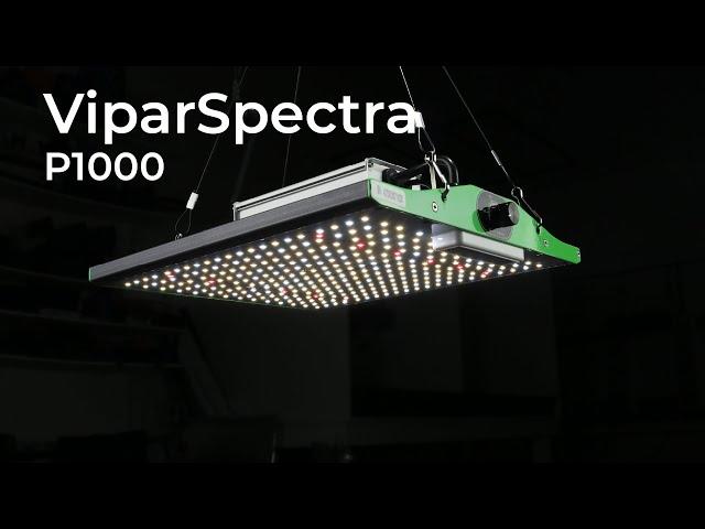 Viparspectra P1000 Grow light test and review