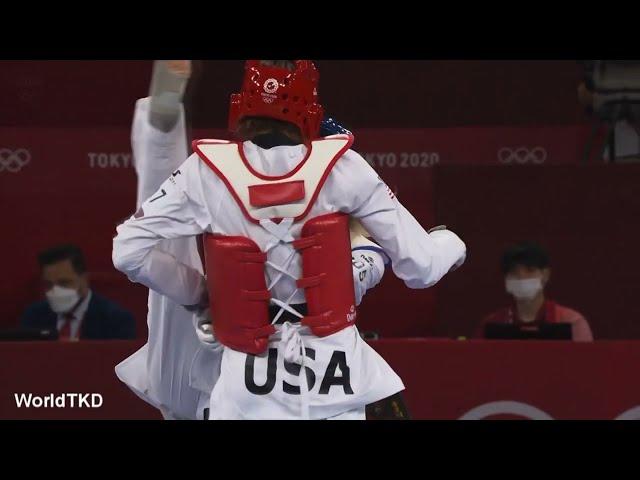 3 and 2 points. KUDASHOVA Tatiana RUS - ZOLOTIC Anastasija USA