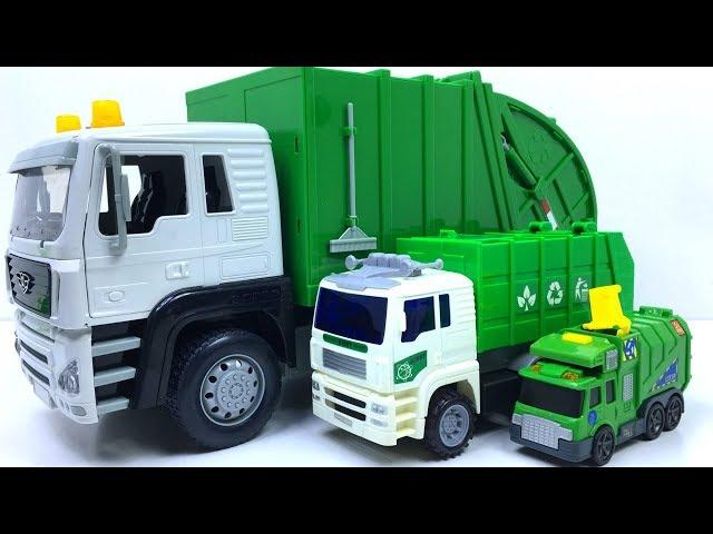 CAMION DE BASURA MEGA COLECCION CON LUCES Y SONIDOS - JUGUETES DE DRIVEN RIK & ROK Y TEAMSTERZ