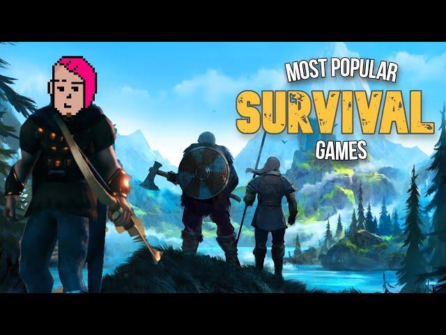 Most Popular Survival Games Around The World On Steam 2021 //skylent