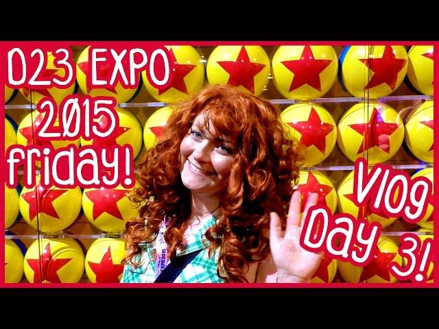 D23 Expo Time! Legends and Beanstalks and Pins, Oh My! (D23 Expo 2015 Sorcerer Vlog: Day 3)