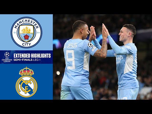 Manchester City vs. Real Madrid: Extended Highlights | UCL Semi-Finals - Leg 1 | CBS Sports Golazo