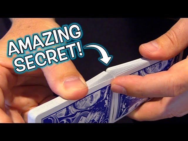 Secret Card Shuffling TRICK!  PUT ALL BACK IN ORDER!!