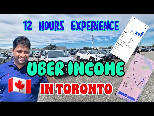 UBER DRIVER EARNINGS IN TORONTO AFTER 12 HOURS? | FULL TIME | UBER CANADA | #desivloggerofcanada